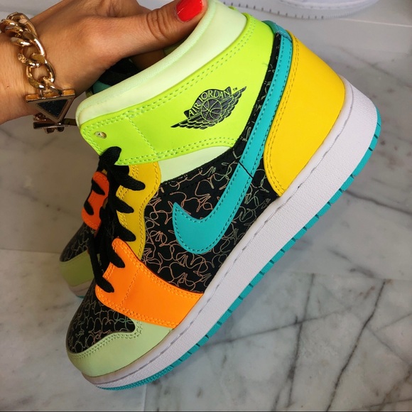 Air jordan 1 MiD reflective - Picture 8 of 8